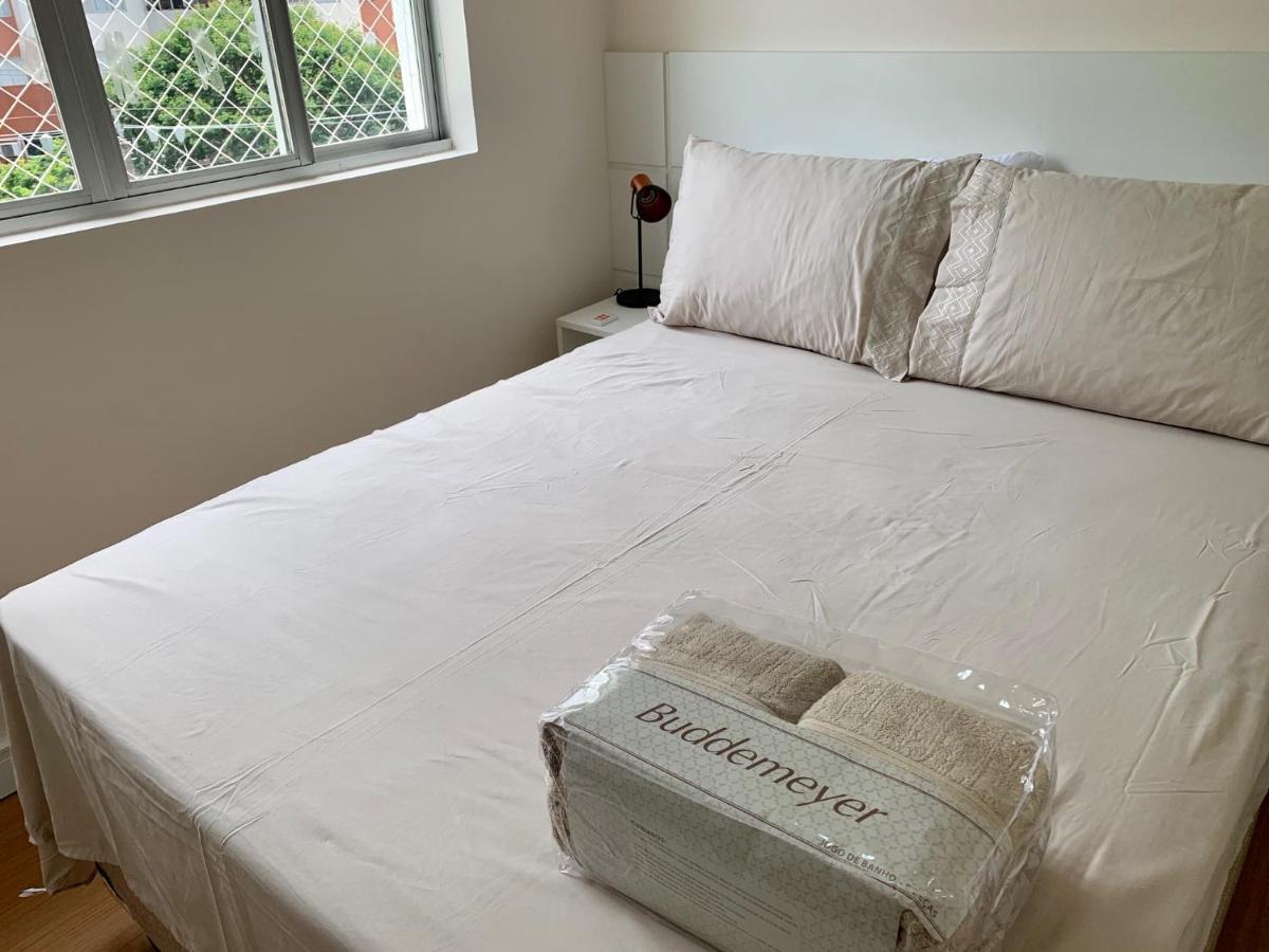 205- Apartamento 1 Quarto Suite, Encantador, Amplo E Decorado, Mobiliario Moderno, Cozinha Completa Com Utensilios , Excelente Vista Da Cidade E Localizacao Privelegiada No Bairro Bigorrilho , Curitiba Luaran gambar