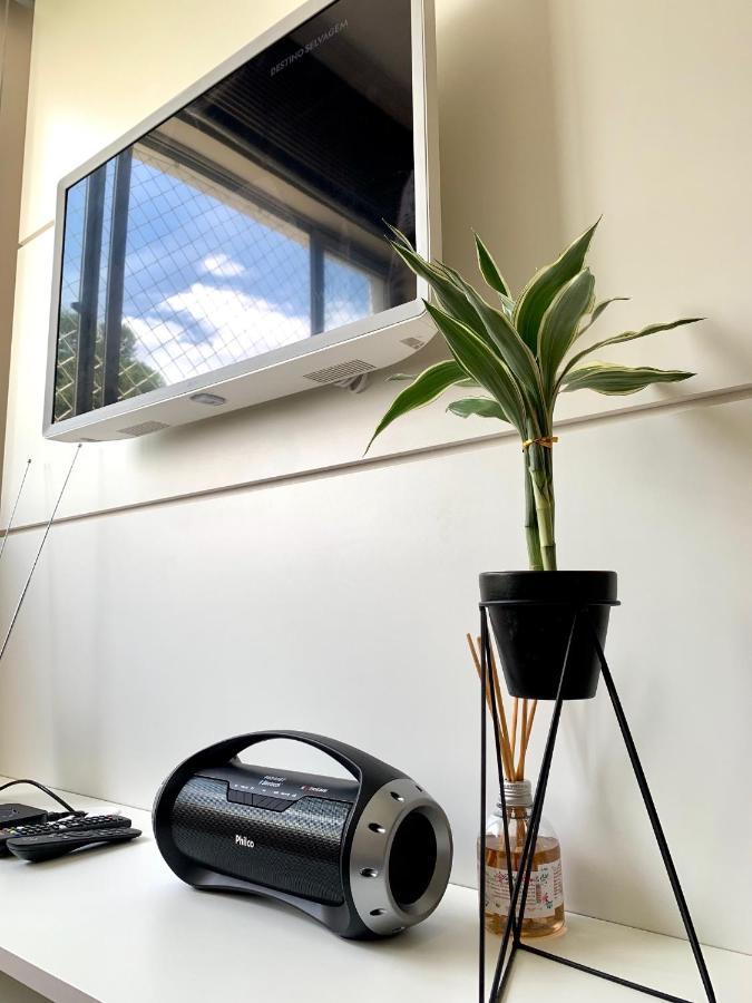 205- Apartamento 1 Quarto Suite, Encantador, Amplo E Decorado, Mobiliario Moderno, Cozinha Completa Com Utensilios , Excelente Vista Da Cidade E Localizacao Privelegiada No Bairro Bigorrilho , Curitiba Luaran gambar