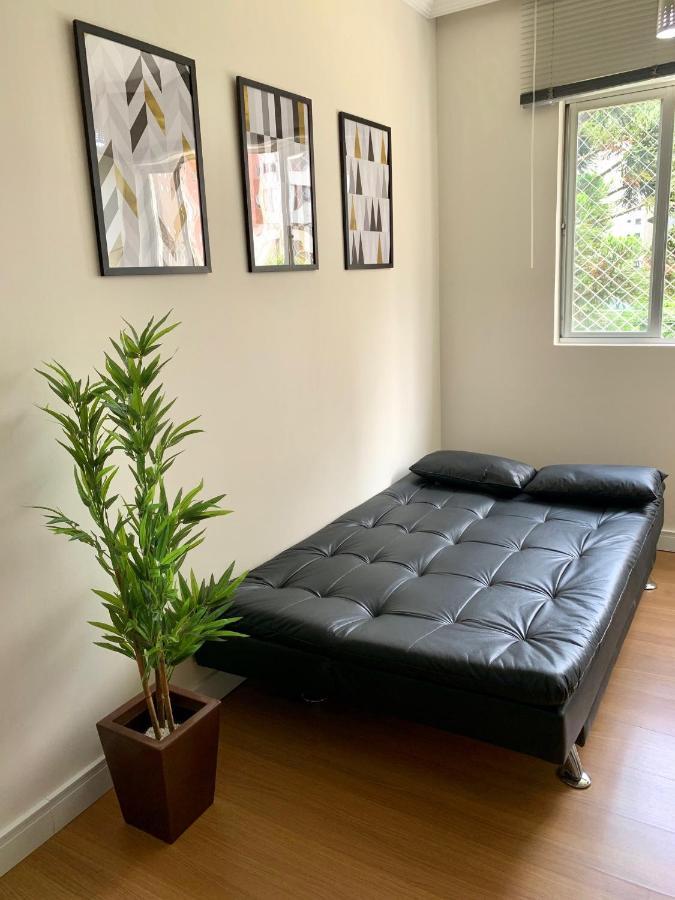 205- Apartamento 1 Quarto Suite, Encantador, Amplo E Decorado, Mobiliario Moderno, Cozinha Completa Com Utensilios , Excelente Vista Da Cidade E Localizacao Privelegiada No Bairro Bigorrilho , Curitiba Luaran gambar